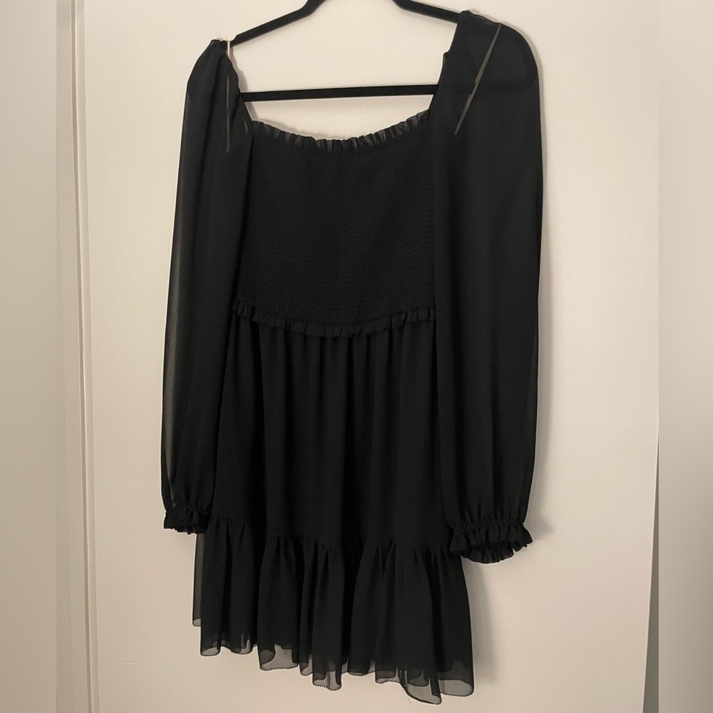 Wilfred Black Long Sleeve Dress